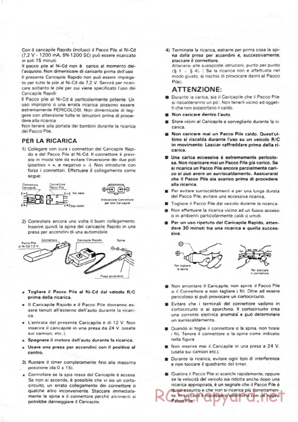 Nikko - Bison F-10 - Frame Buggy - Manual - Page 4