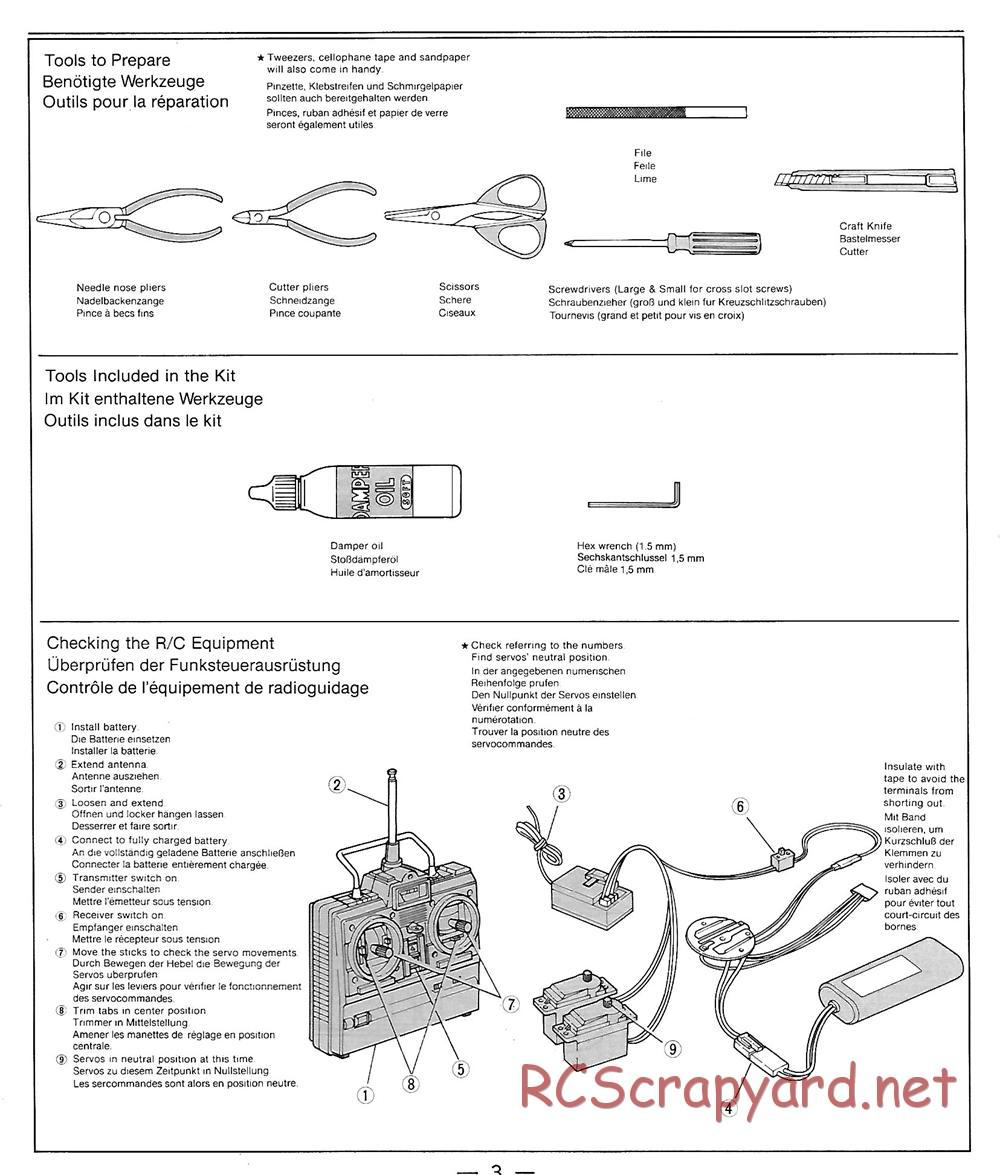 Nikko - Dandy Dash - Manual - Page 3