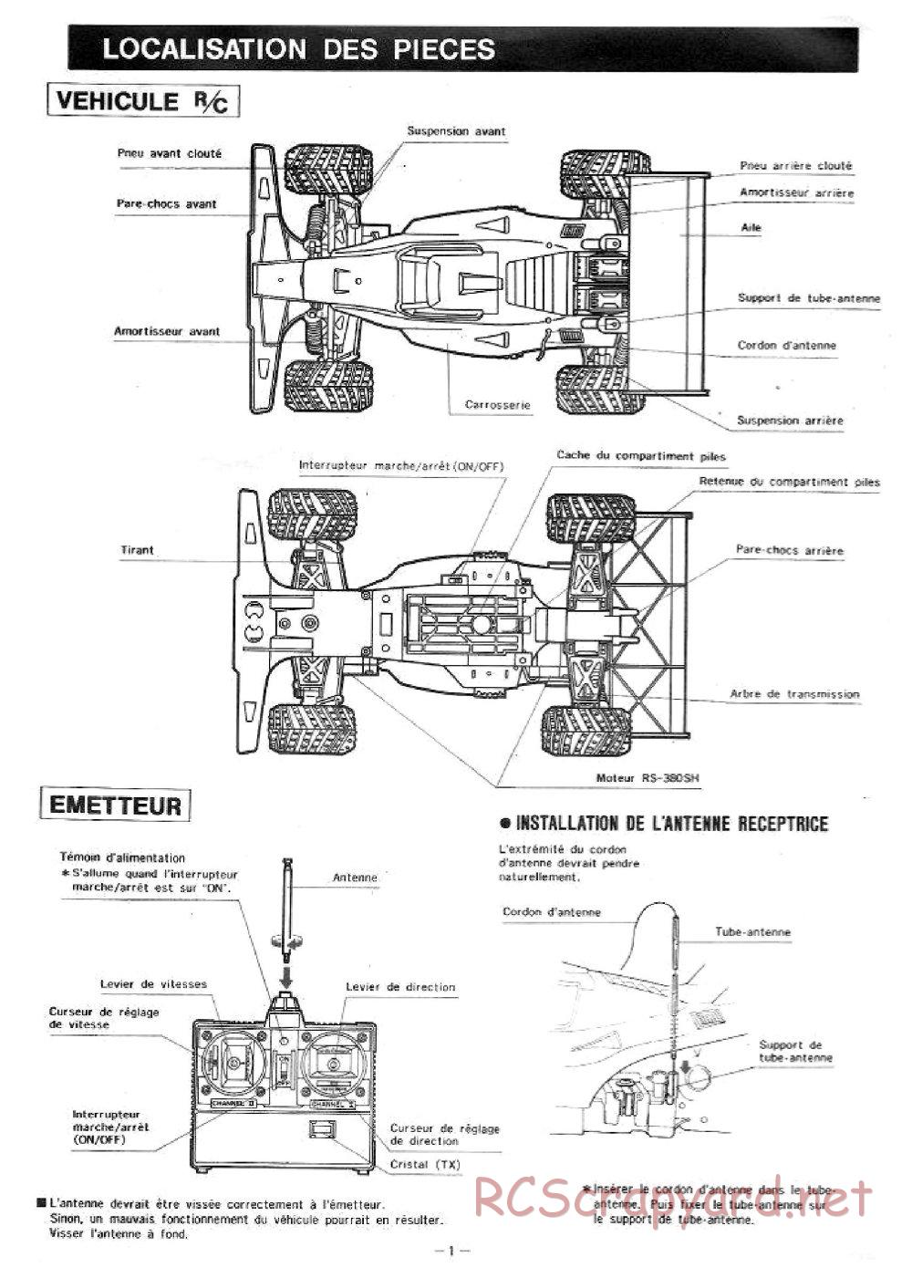 Nikko - Dictator 3 - Manual - Page 2