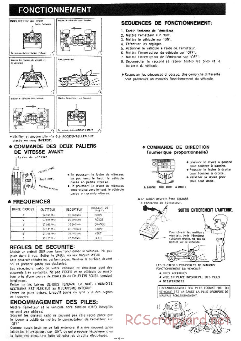 Nikko - Dictator 3 - Manual - Page 5