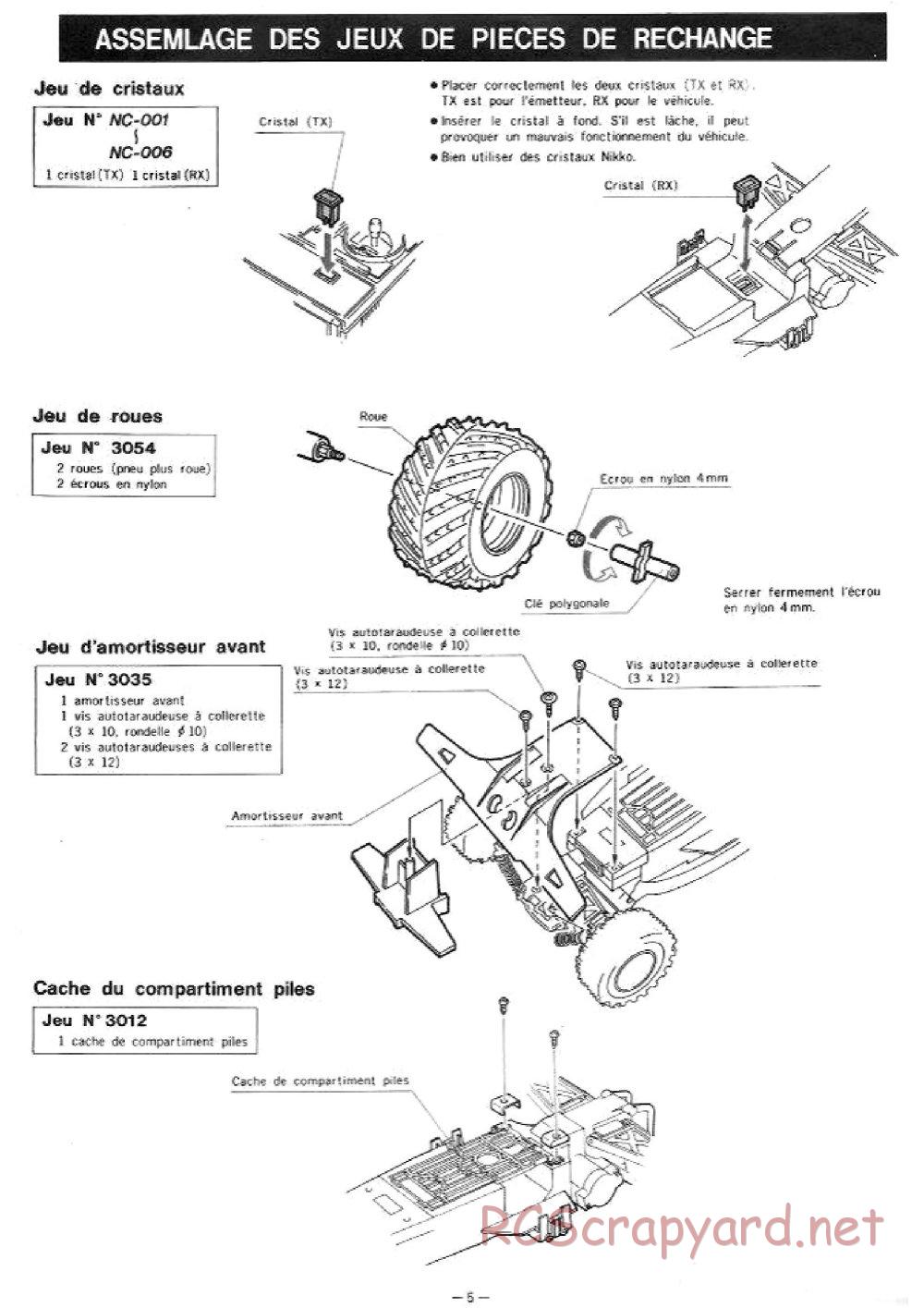 Nikko - Dictator 3 - Manual - Page 6