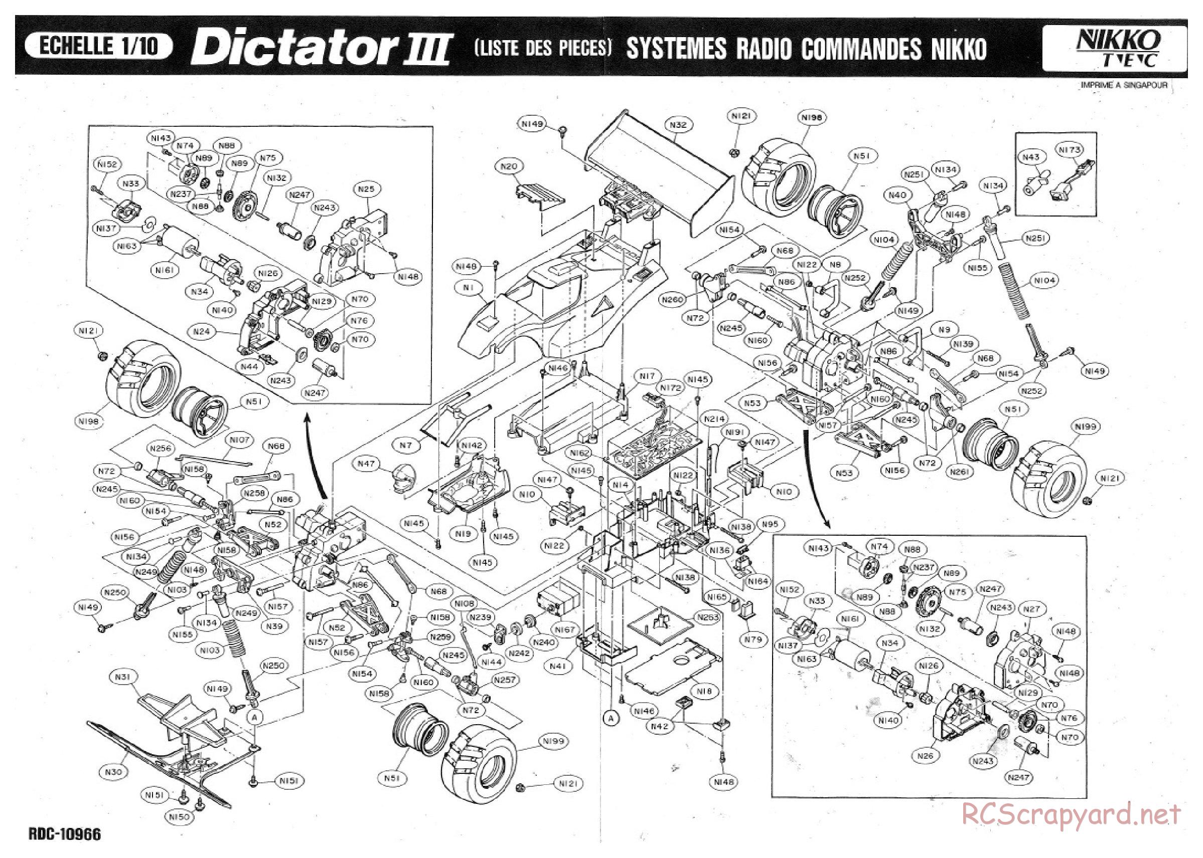 Nikko - Dictator 3 - Manual - Page 10