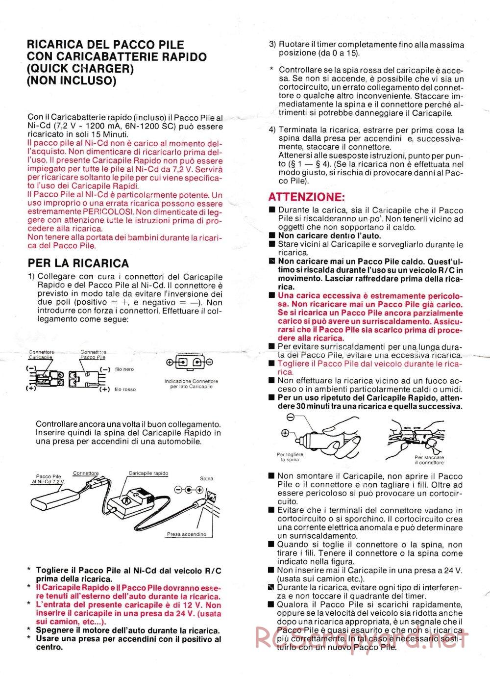 Nikko - Hurricane - Frame Buggy - Manual - Page 2