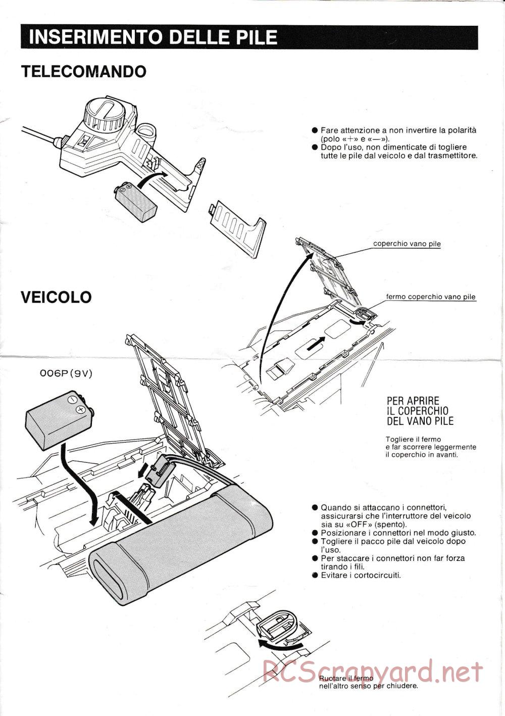 Nikko - Hurricane - Frame Buggy - Manual - Page 5