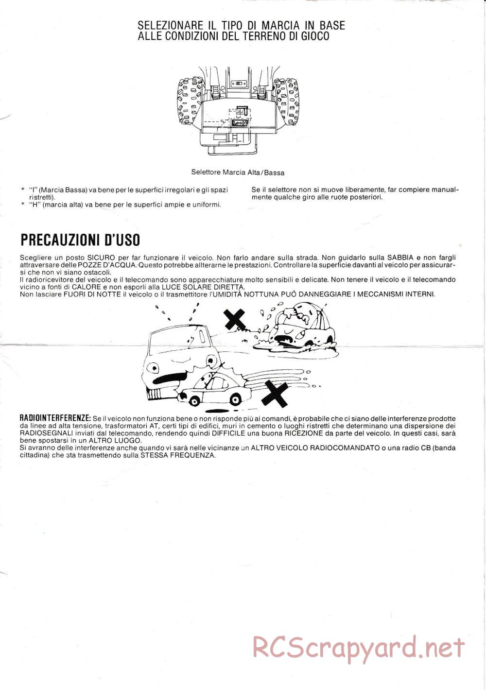 Nikko - Hurricane - Frame Buggy - Manual - Page 7