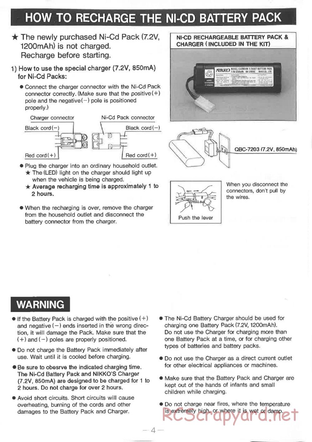 Nikko - Mega Dictator - Manual - Page 4