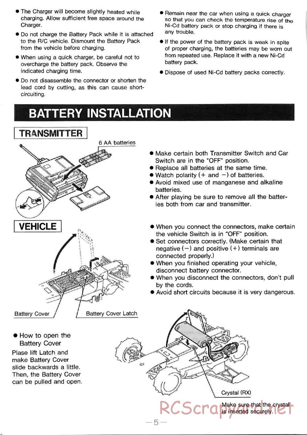 Nikko - Mega Dictator - Manual - Page 5