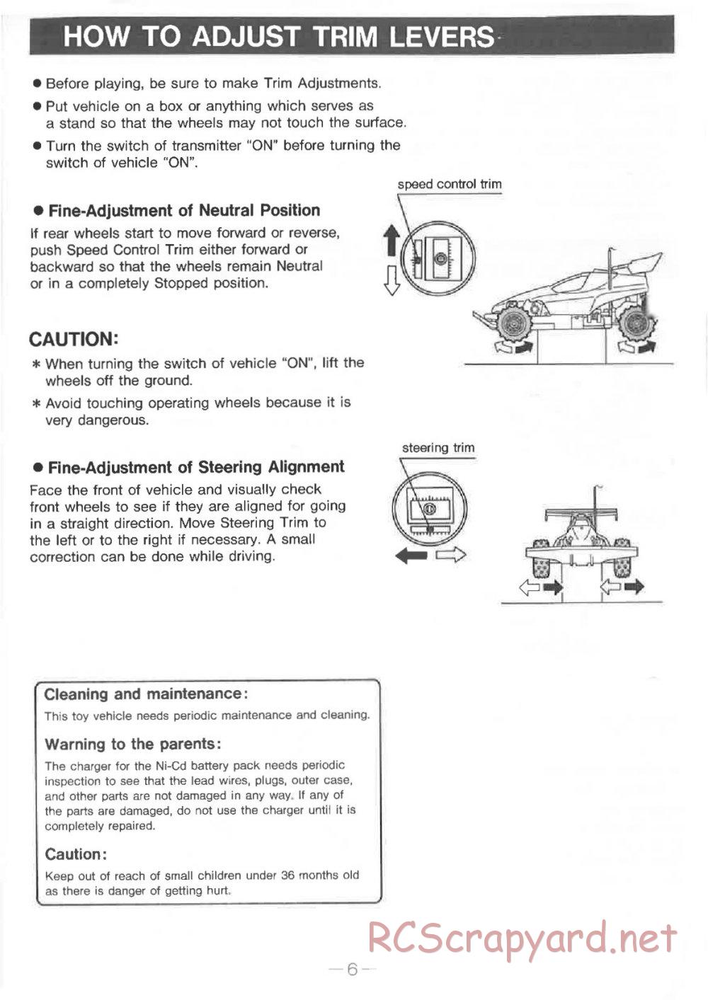 Nikko - Mega Dictator - Manual - Page 6