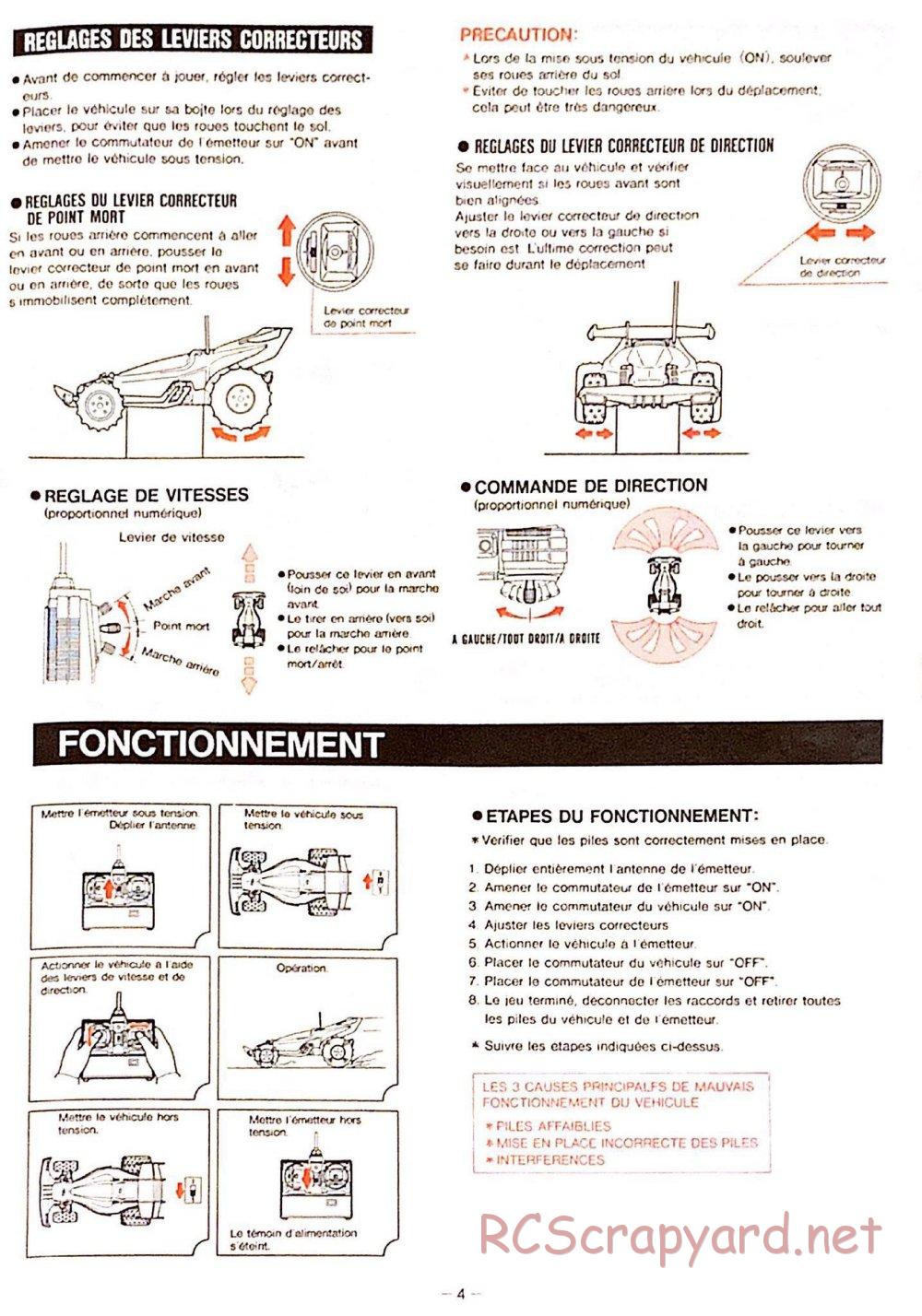 Nikko - Rhino Aero - Manual - Page 5