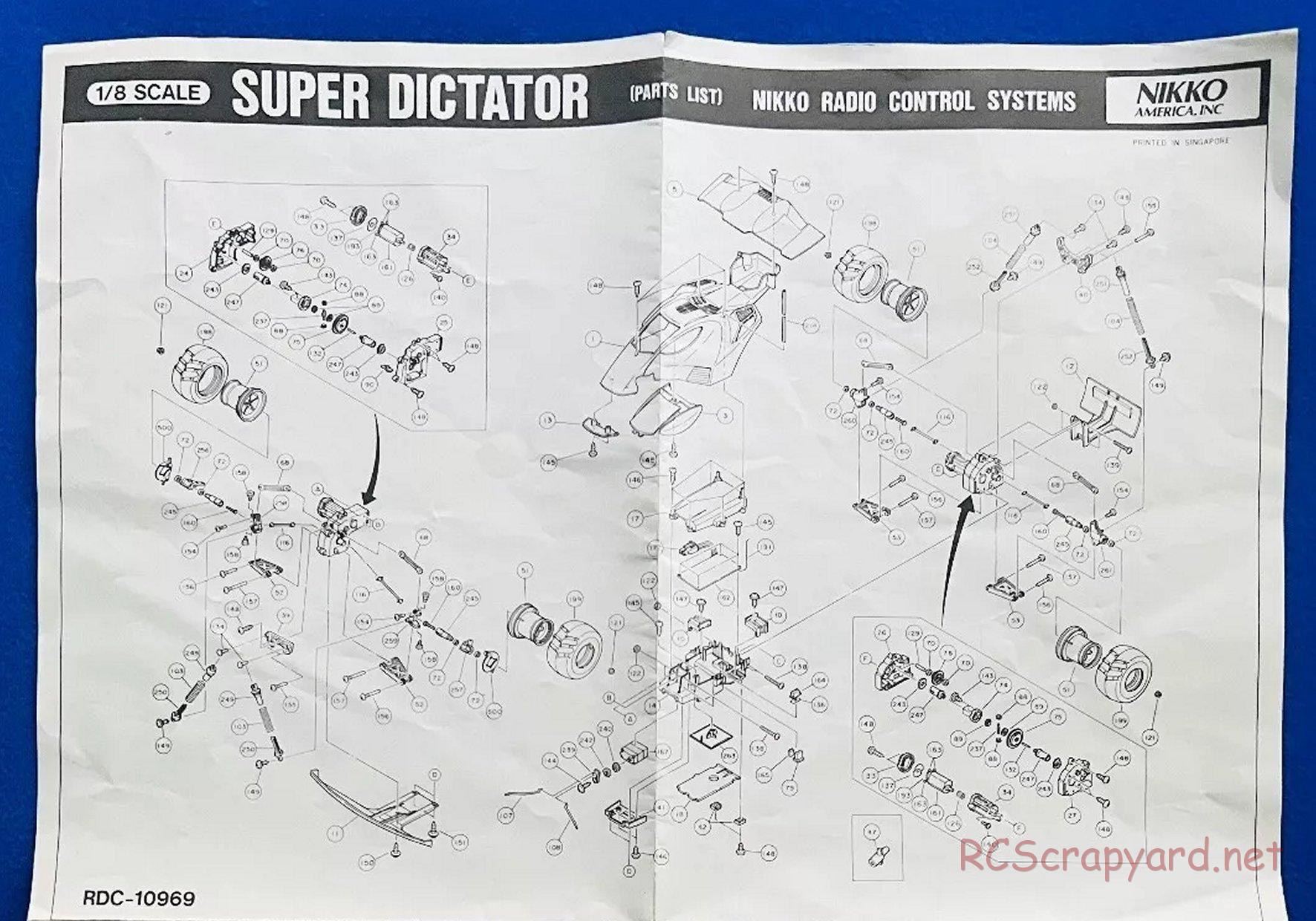 Nikko - Super Dictator - Manual - Page 8