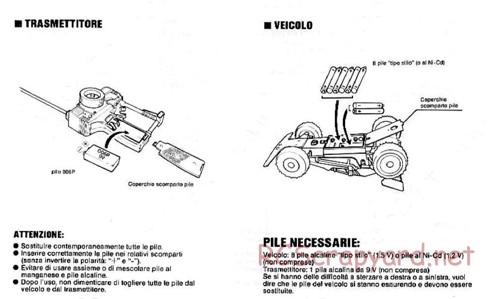 Nikko - Super Fox 4WD - Frame Buggy - Manual - Page 3