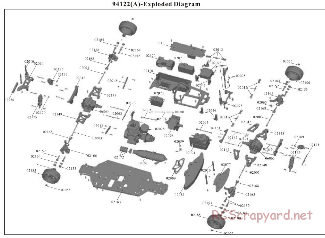 Redcat Racing - 1/10 Nitro Models - Parts List - Page 7