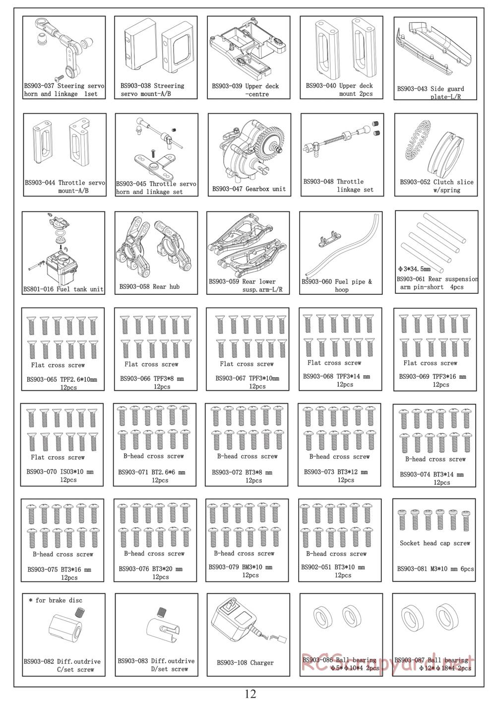 Redcat Racing - Aftershock 3.5 - Manual - Page 12