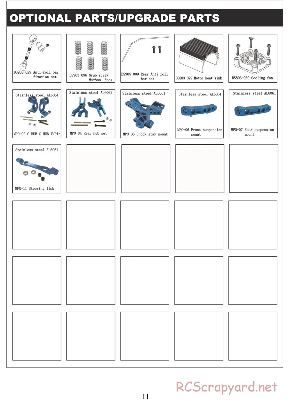 Redcat Racing - Aftershock 8E - Manual - Page 10