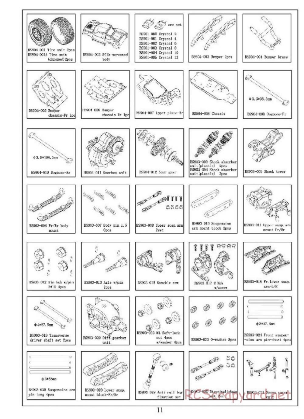 Redcat Racing - Aftershock 3.0 - Manual - Page 11