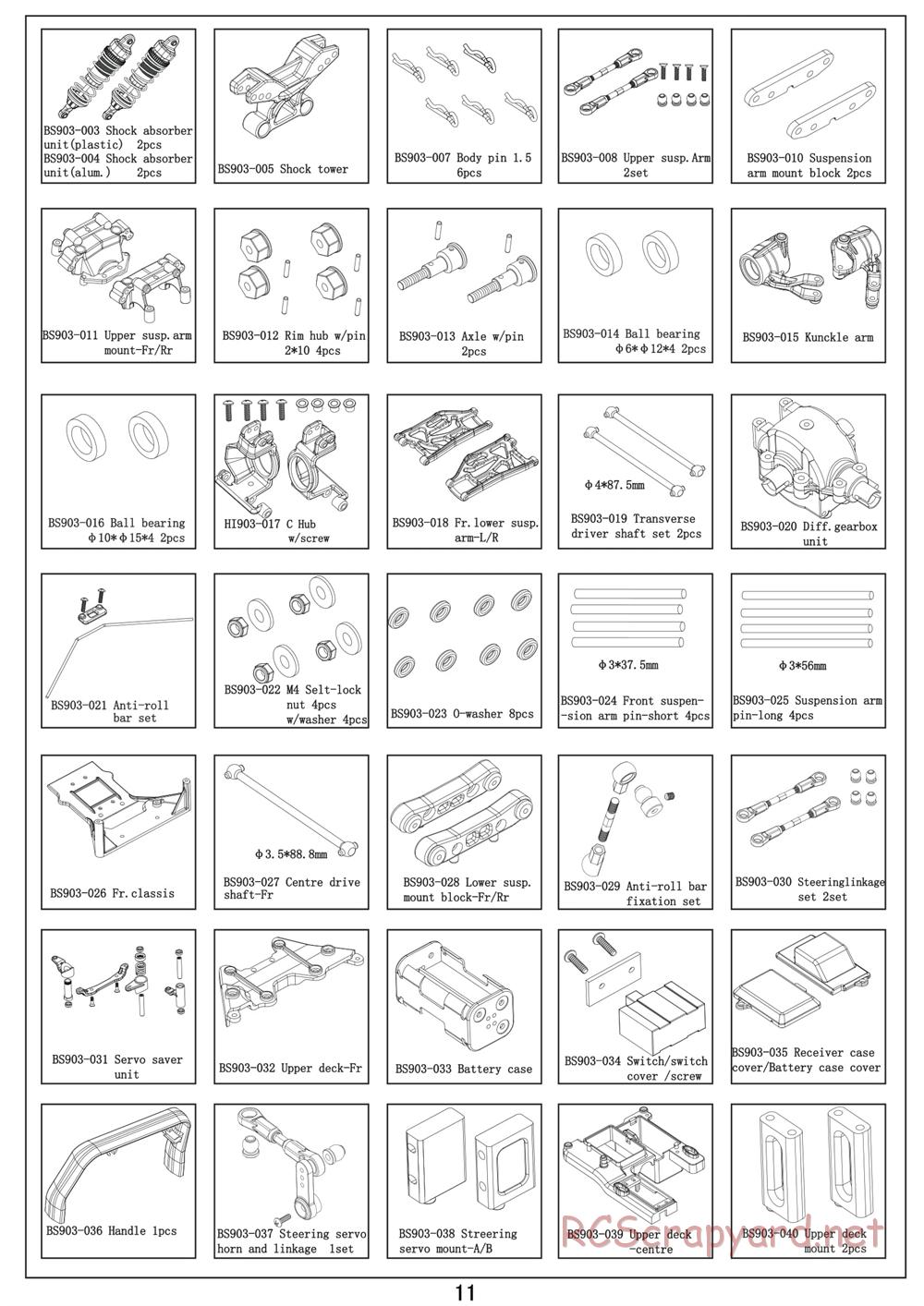 Redcat Racing - Caldera 3.0 - Manual - Page 11