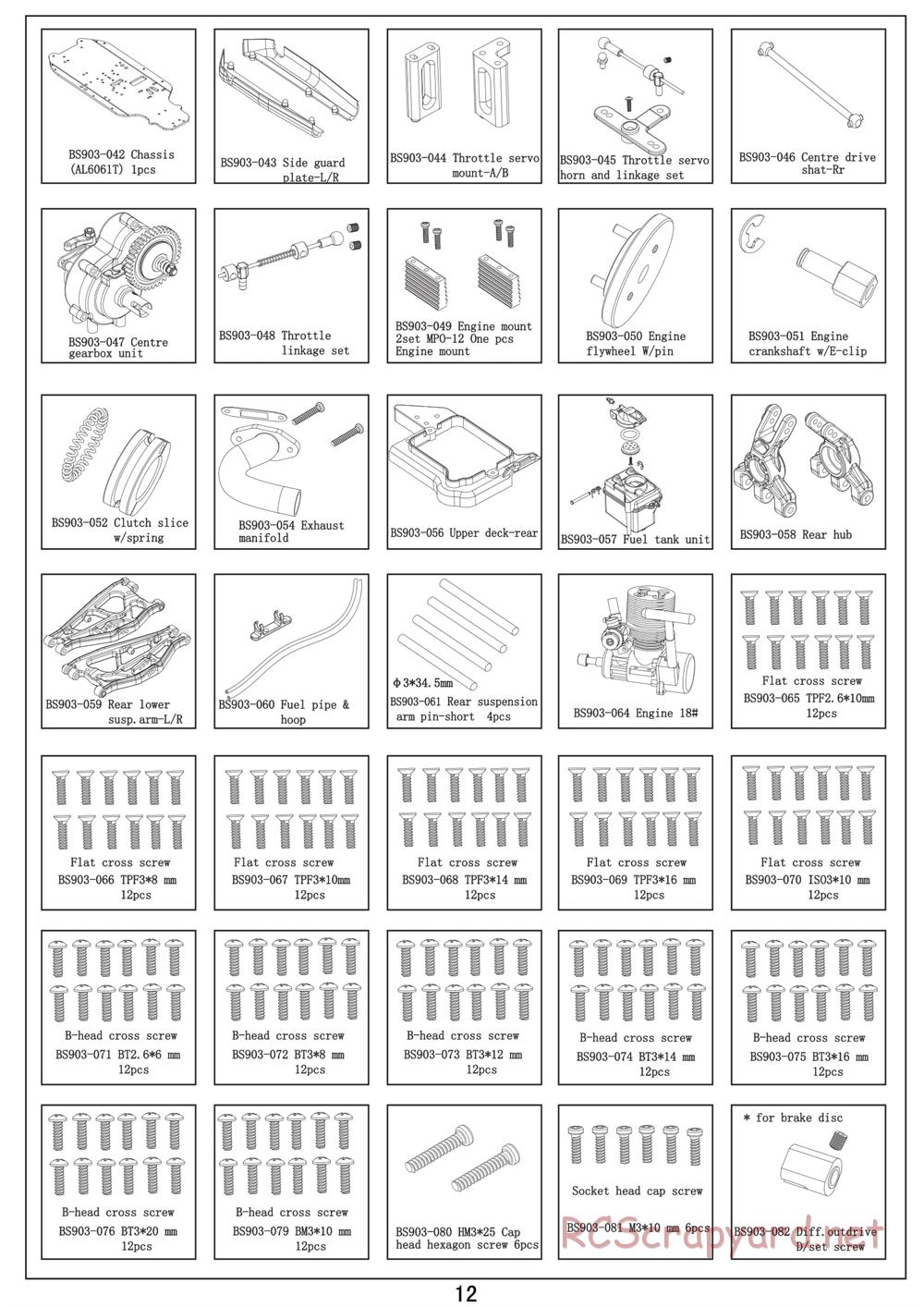 Redcat Racing - Caldera 3.0 - Manual - Page 12