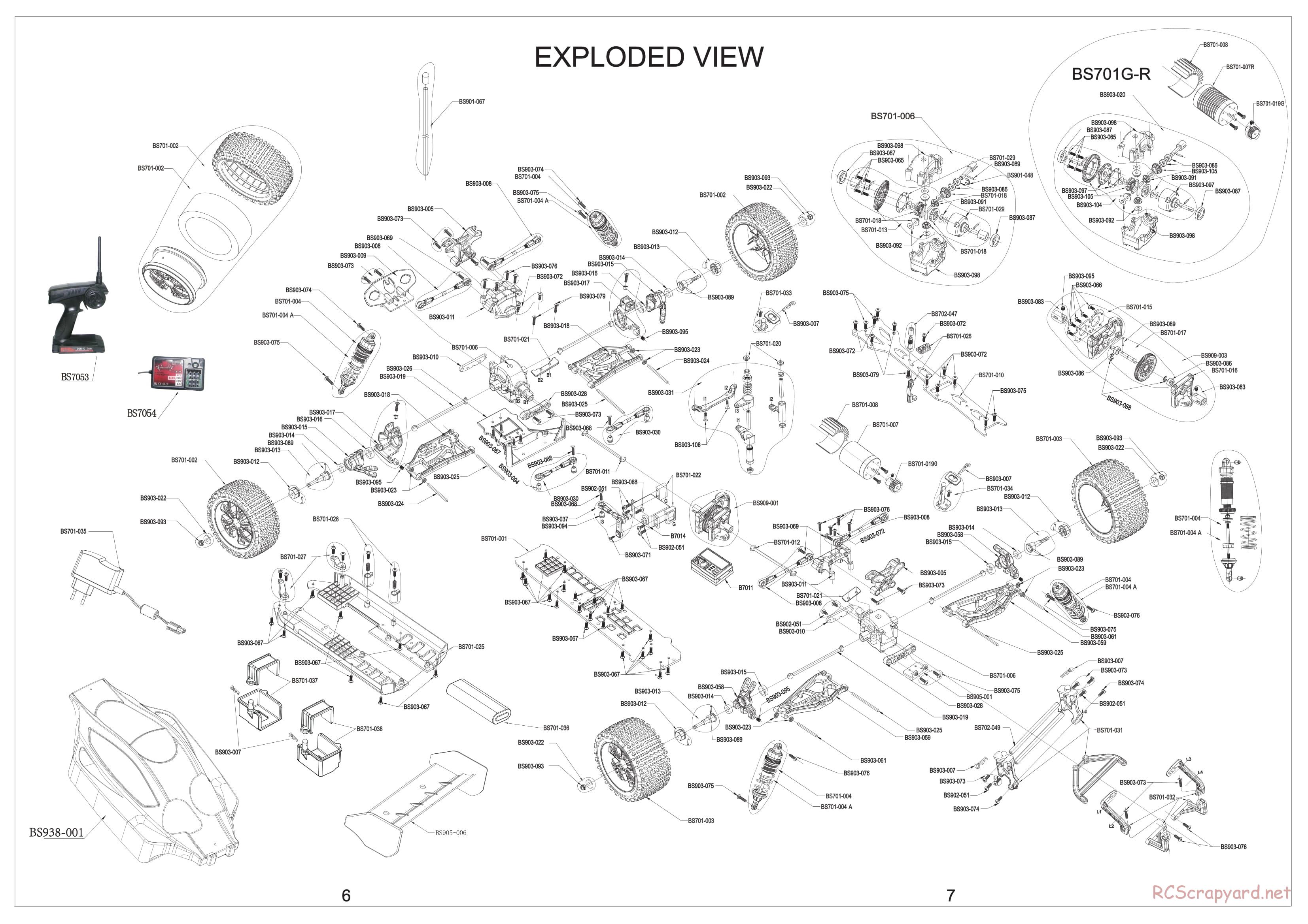 Redcat Racing - Caldera XB 10E - Manual - Page 7