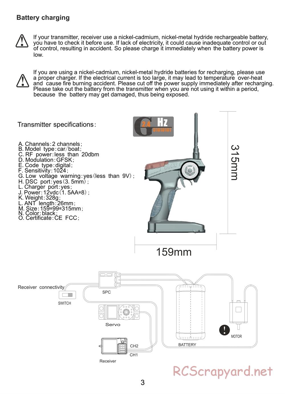 Redcat Racing - Earthquake 8E - Manual - Page 4