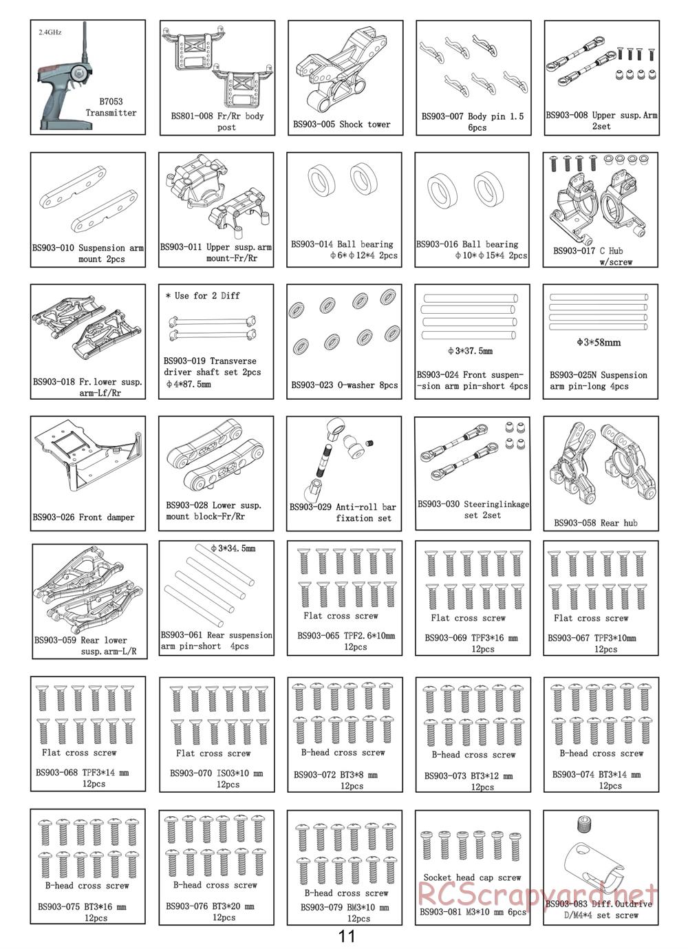 Redcat Racing - Earthquake 8E - Manual - Page 11