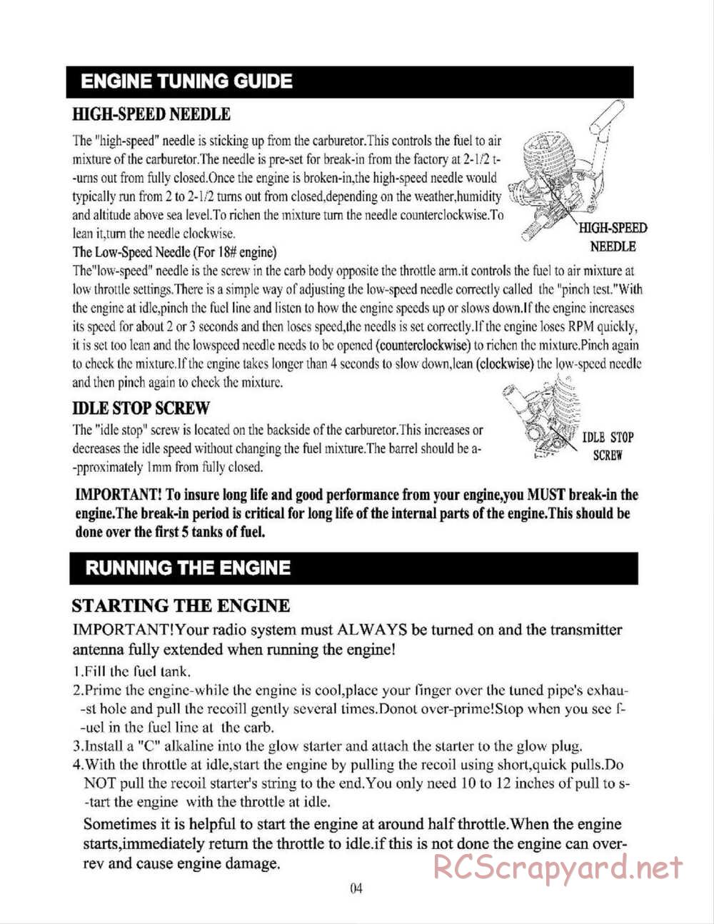 Redcat Racing - Earthquake 3.0 - Manual - Page 5