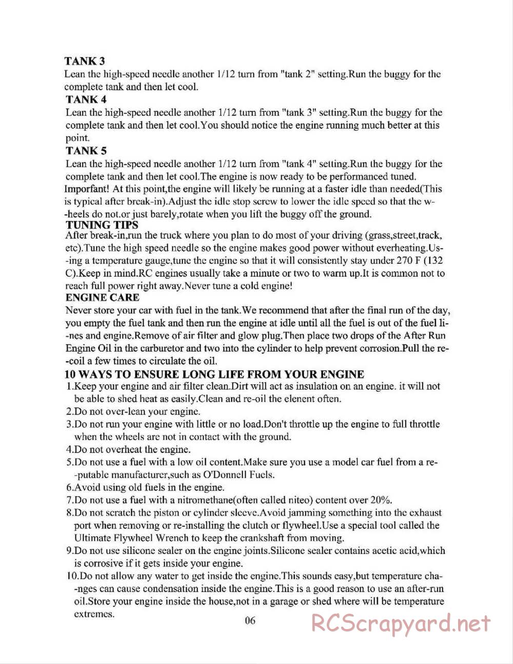 Redcat Racing - Earthquake 3.0 - Manual - Page 7