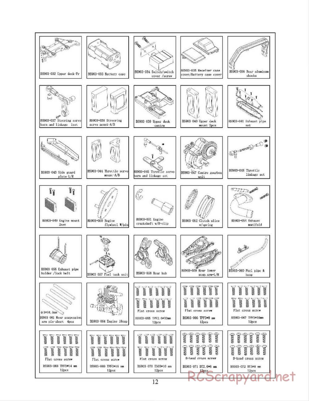 Redcat Racing - Earthquake 3.0 - Manual - Page 12