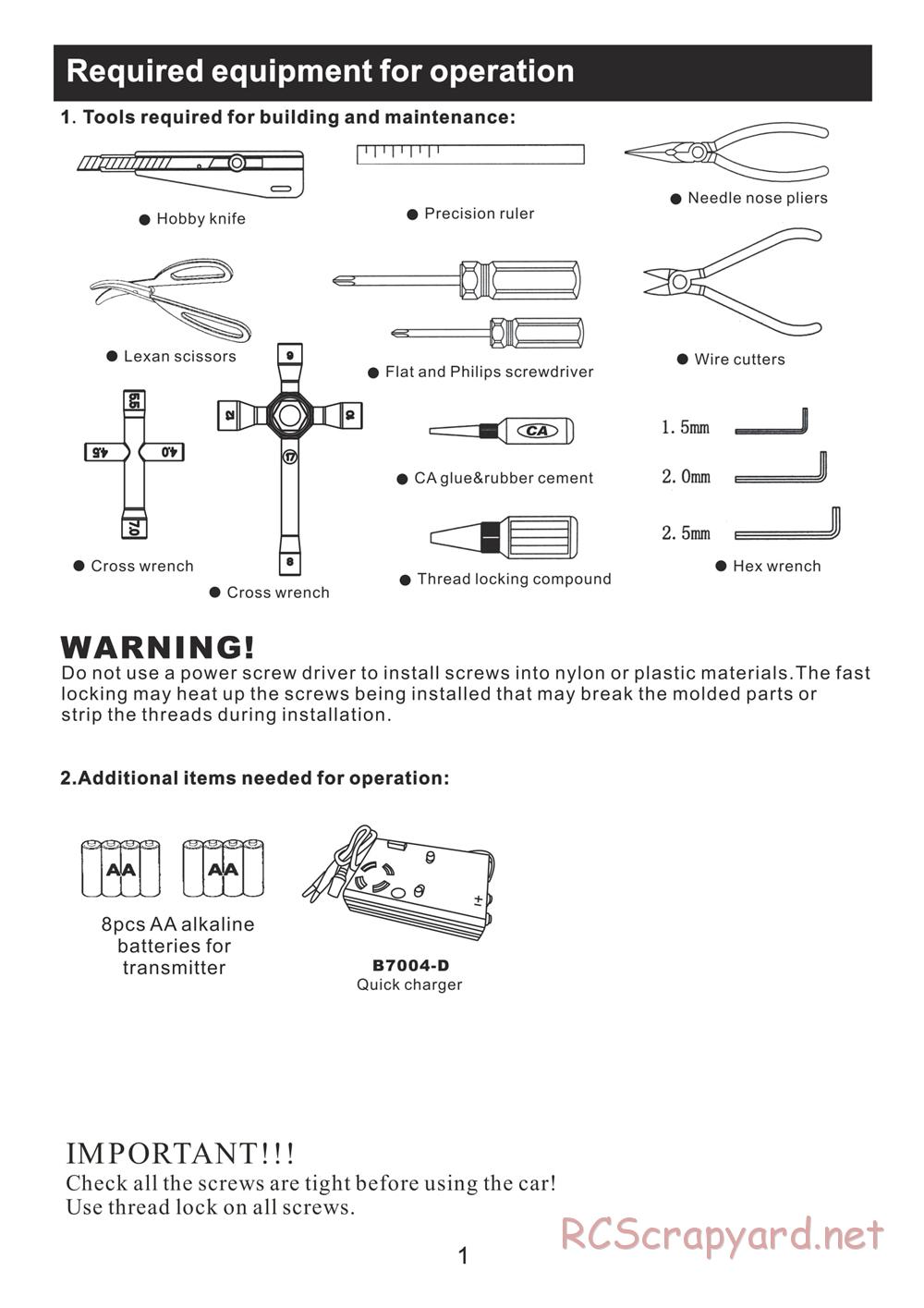 Redcat Racing - Ground Pounder - Manual - Page 4