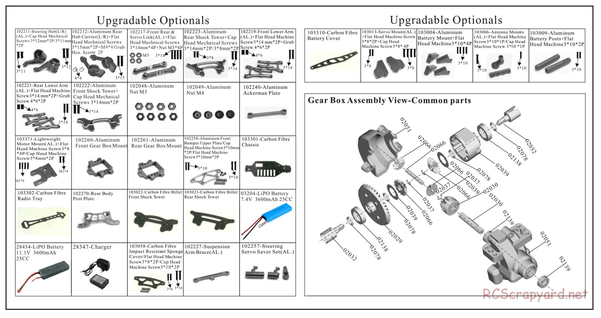 Redcat Racing - Lightning EPX Drift - Parts List - Page 3