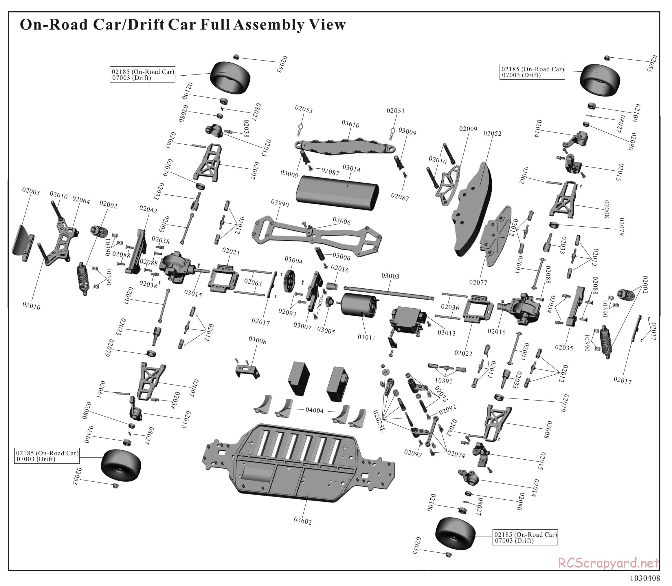 Redcat Racing - Lightning EPX Pro Drift - Parts List - Page 4