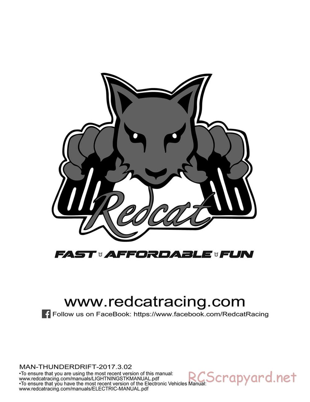 Redcat Racing - Lightning STK - Manual - Page 12