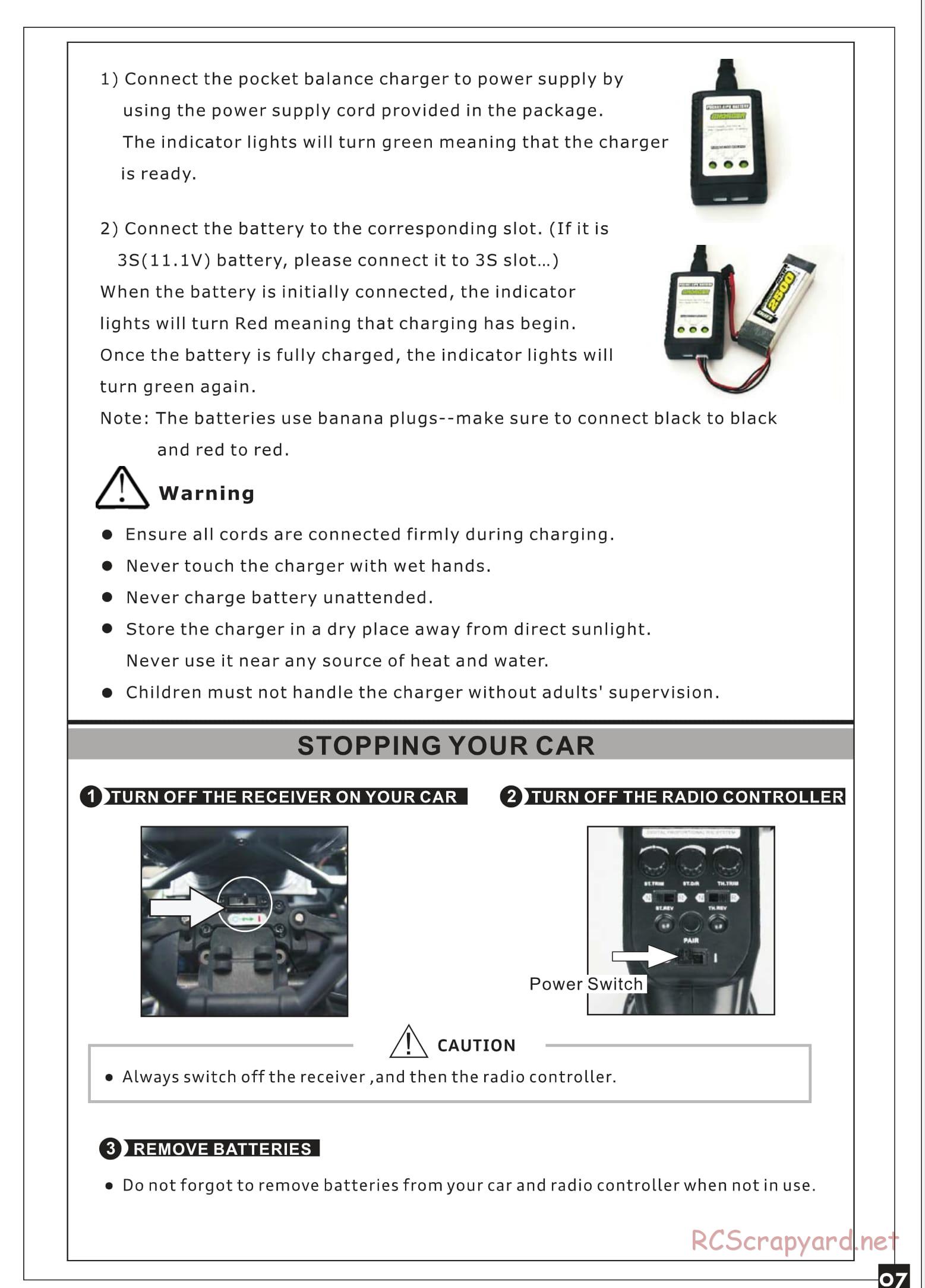 Redcat Racing - Mirage Sand Rail - Manual - Page 8