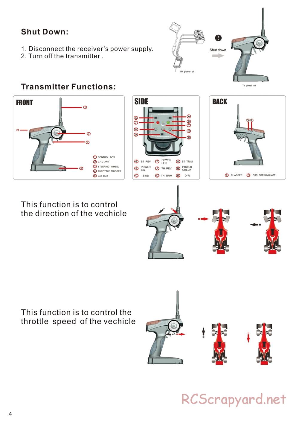 Redcat Racing - Pagani EPX / EPX Pro - Manual - Page 6