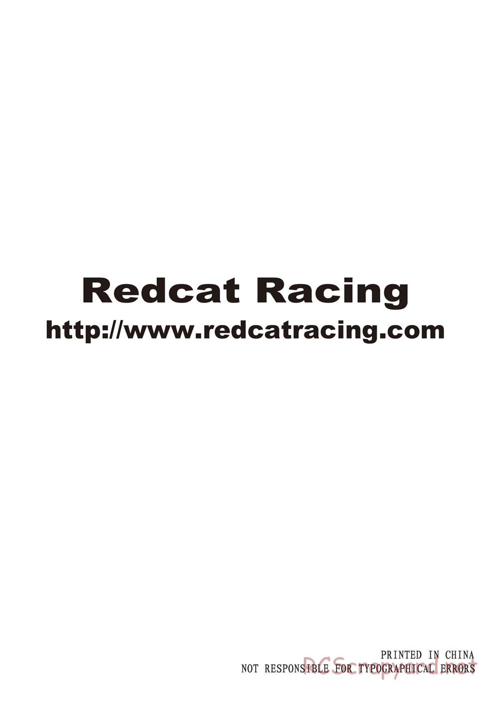 Redcat Racing - Pagani EPX / EPX Pro - Manual - Page 14