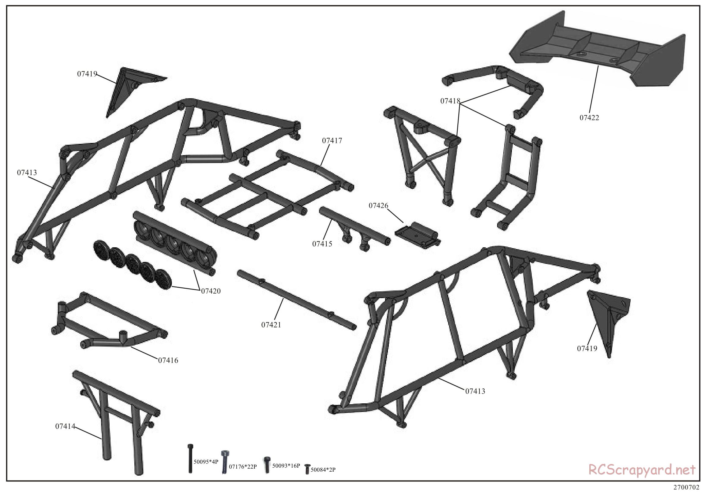 Redcat Racing - Rampage Chimera EP Pro - Parts List - Page 8