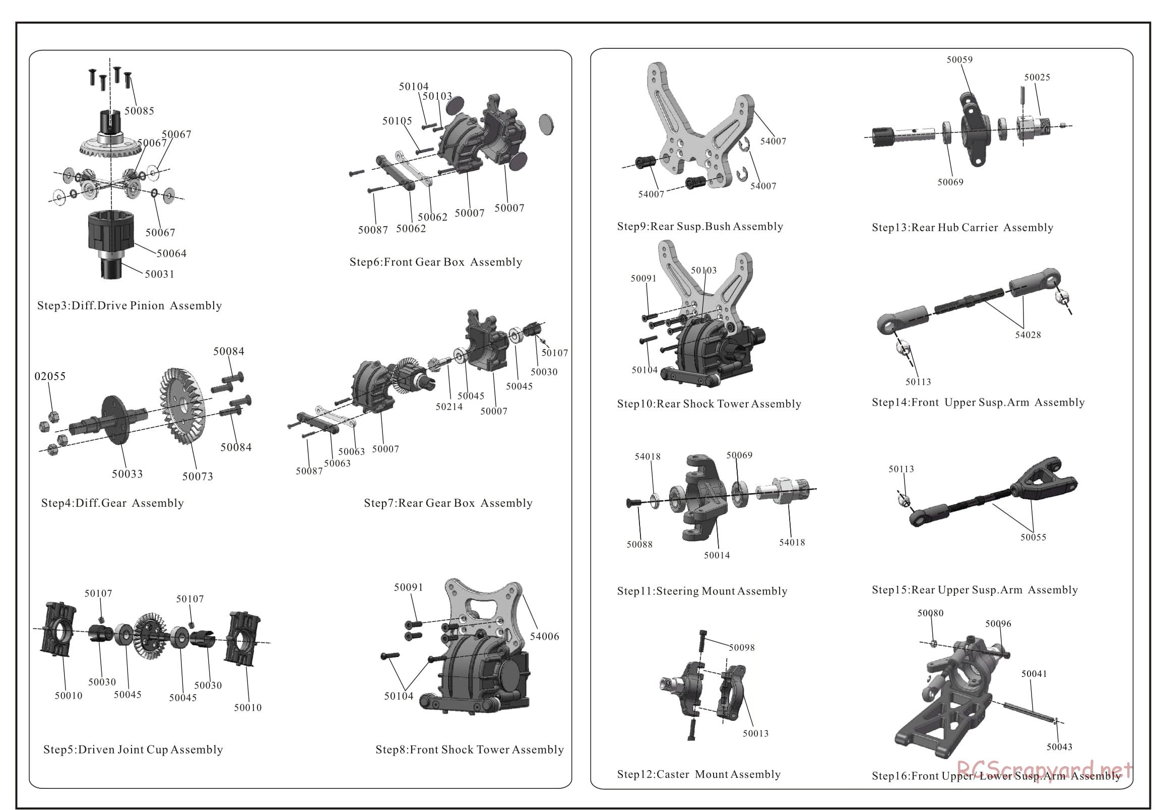 Redcat Racing - Rampage Dunerunner - Parts List - Page 5