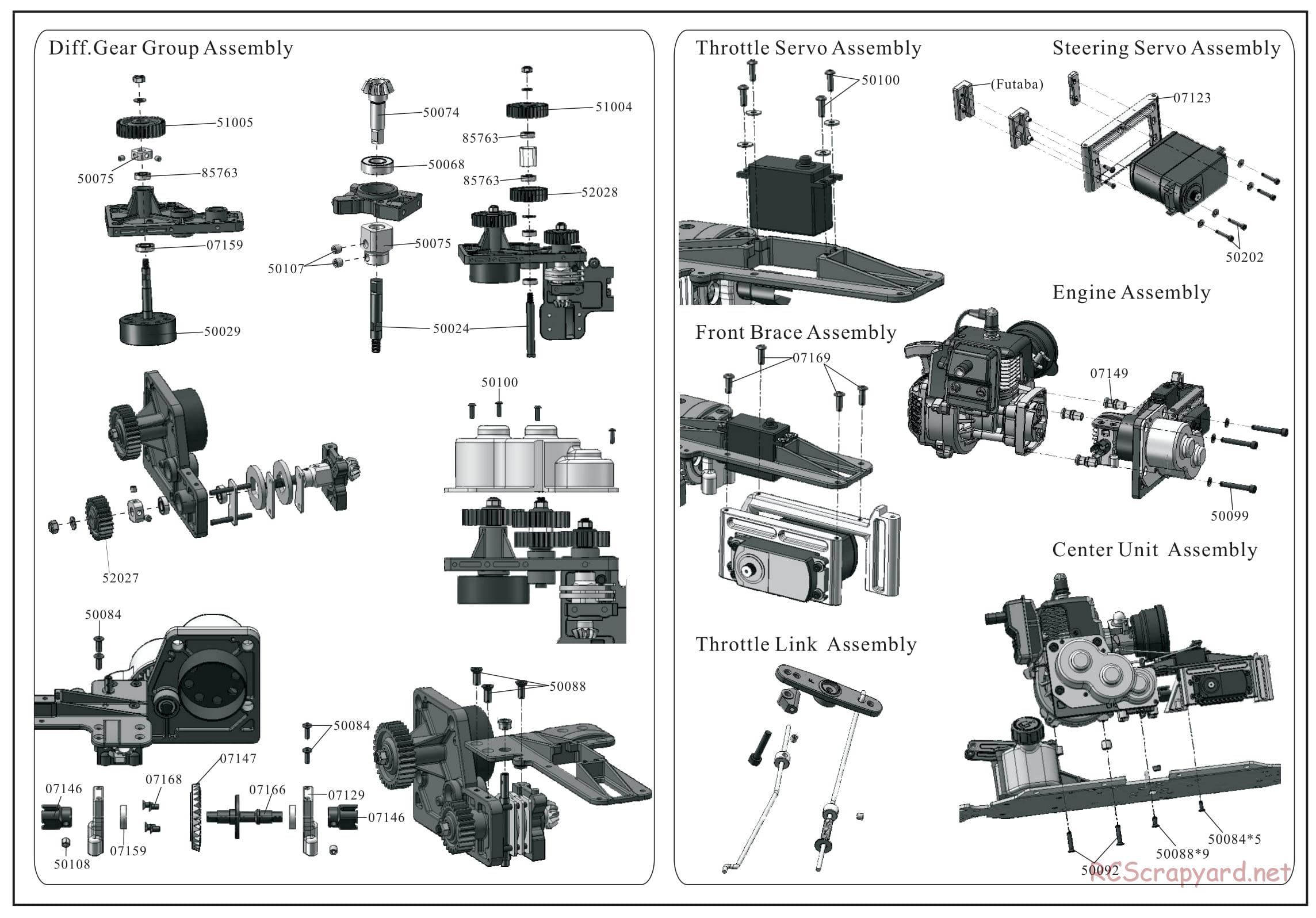 Redcat Racing - Rampage Rally - Parts List - Page 6