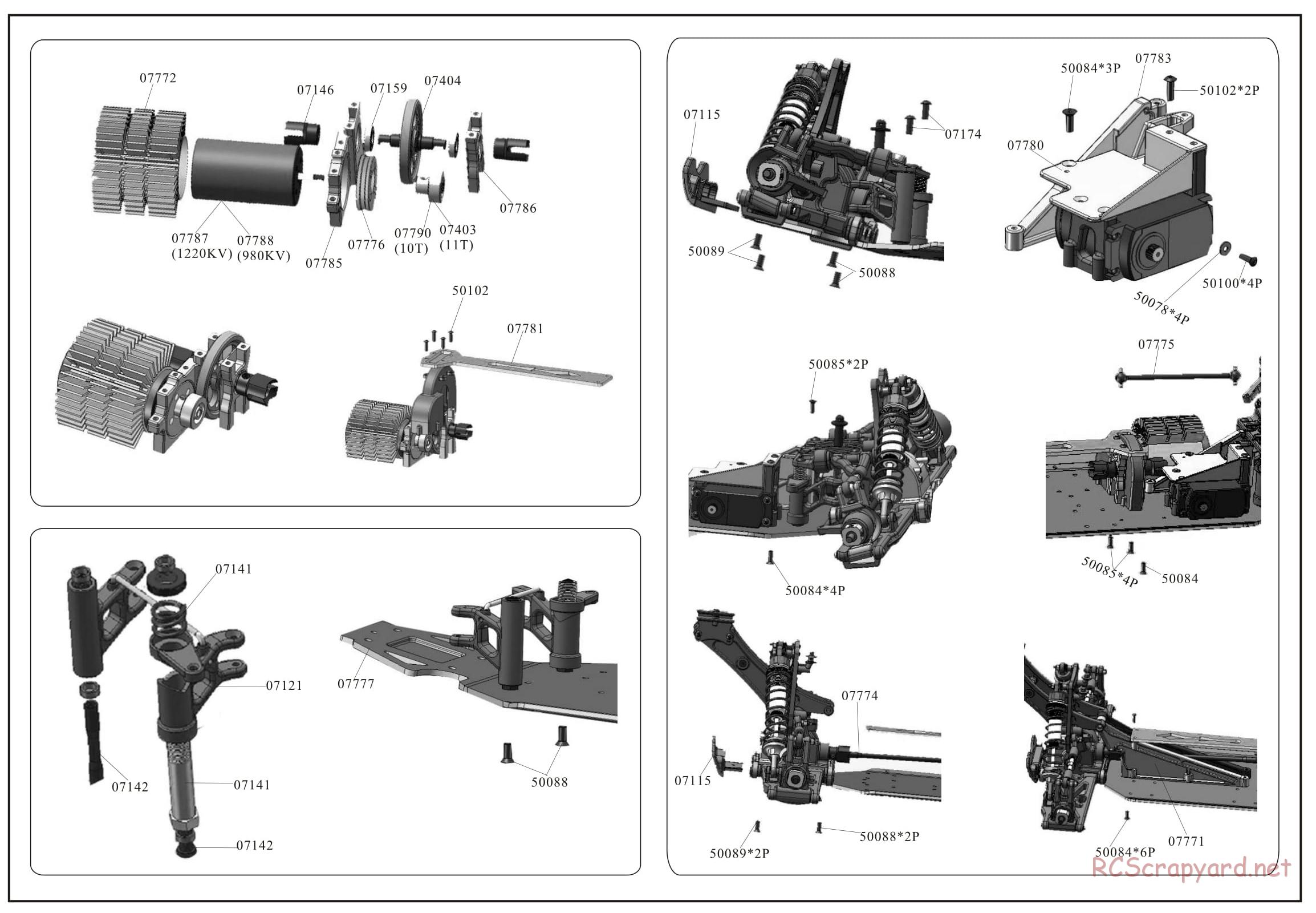 Redcat Racing - Rampage XB-E - Parts List - Page 6