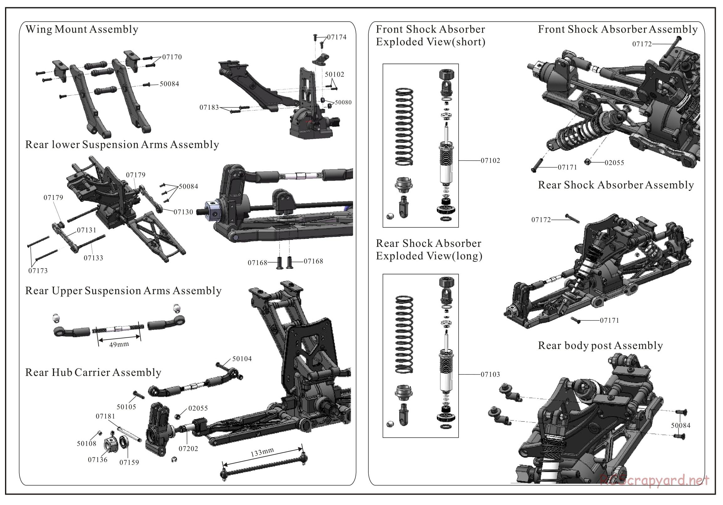 Redcat Racing - Rampage XB-E - Parts List - Page 7