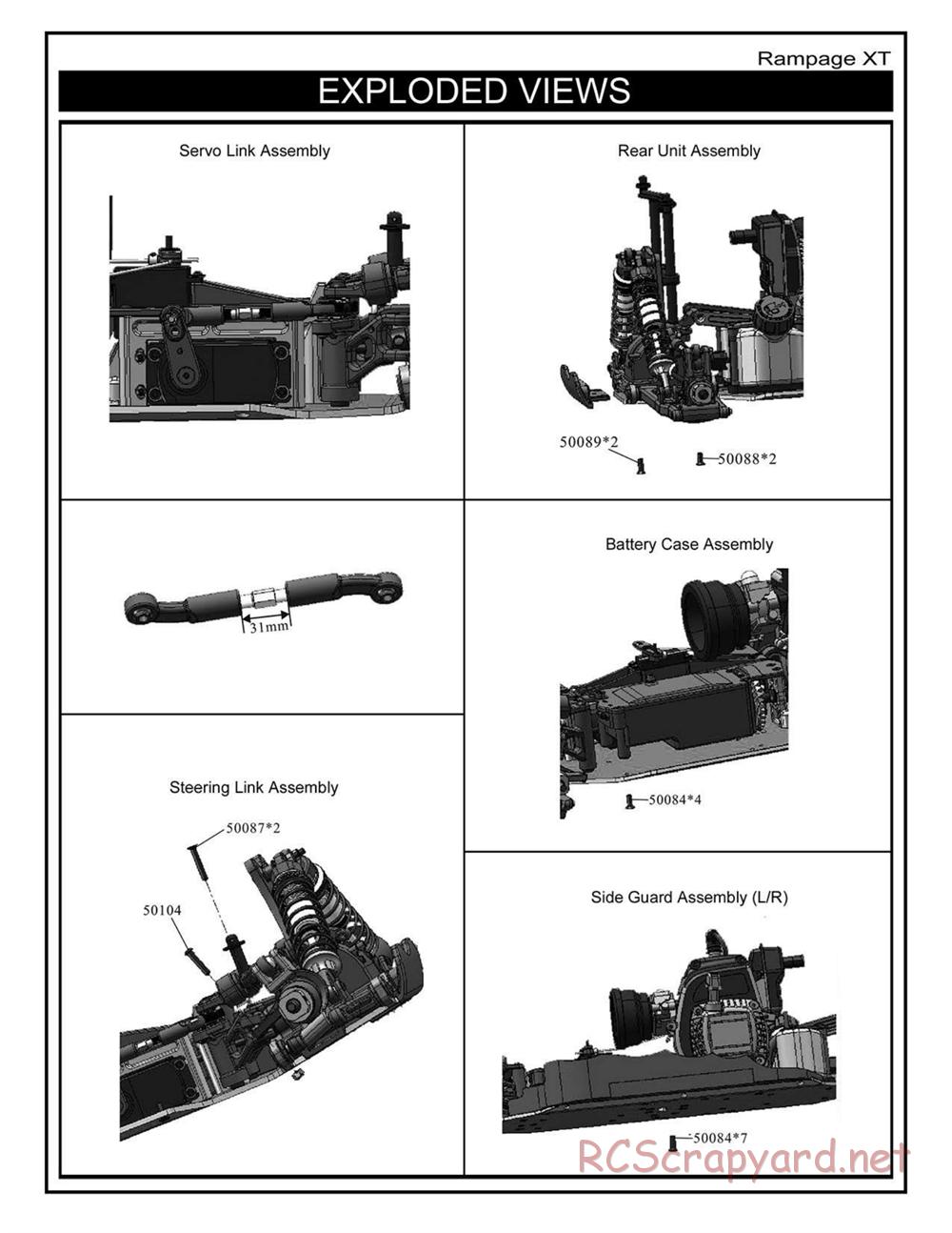 Redcat Racing - Rampage XT - Manual - Page 13