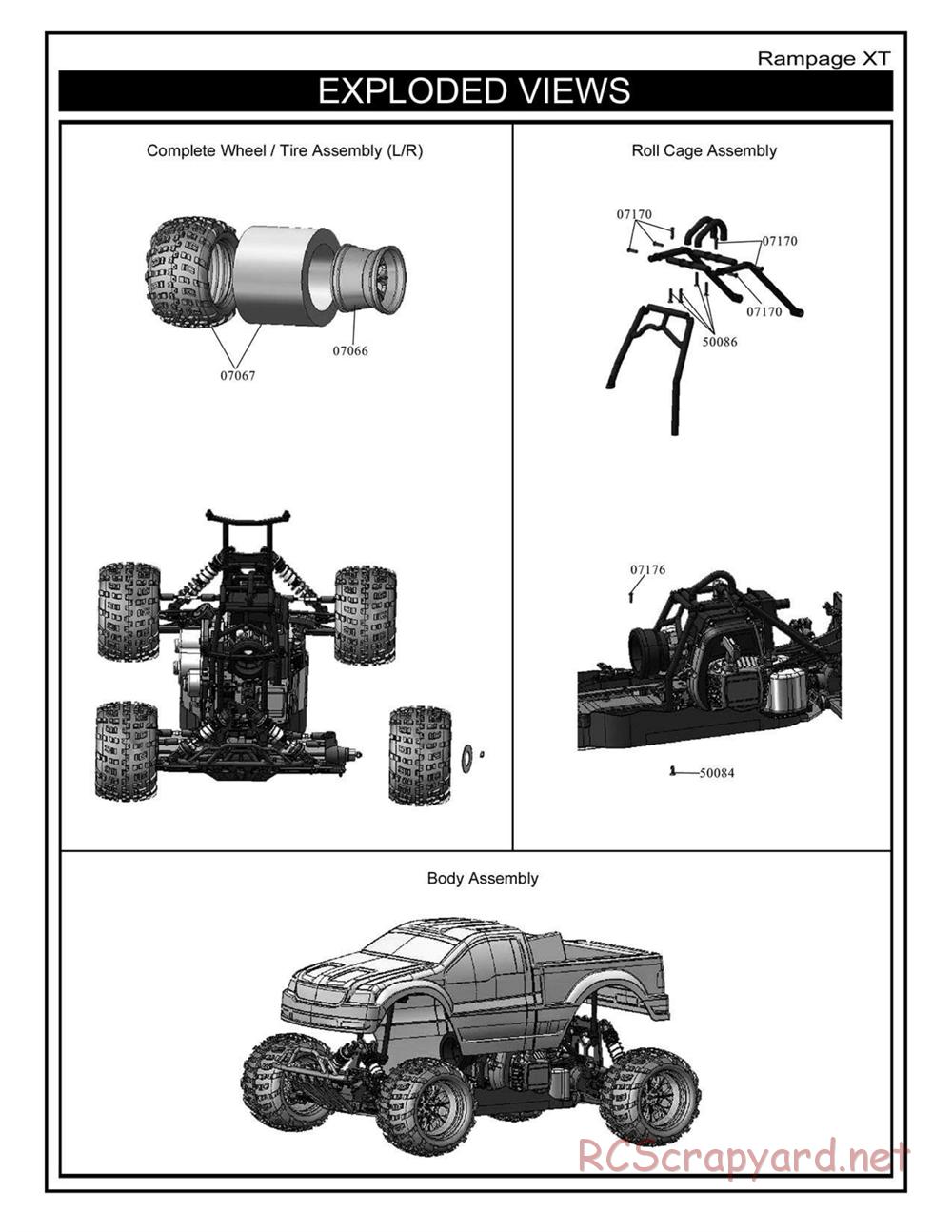 Redcat Racing - Rampage XT - Manual - Page 14