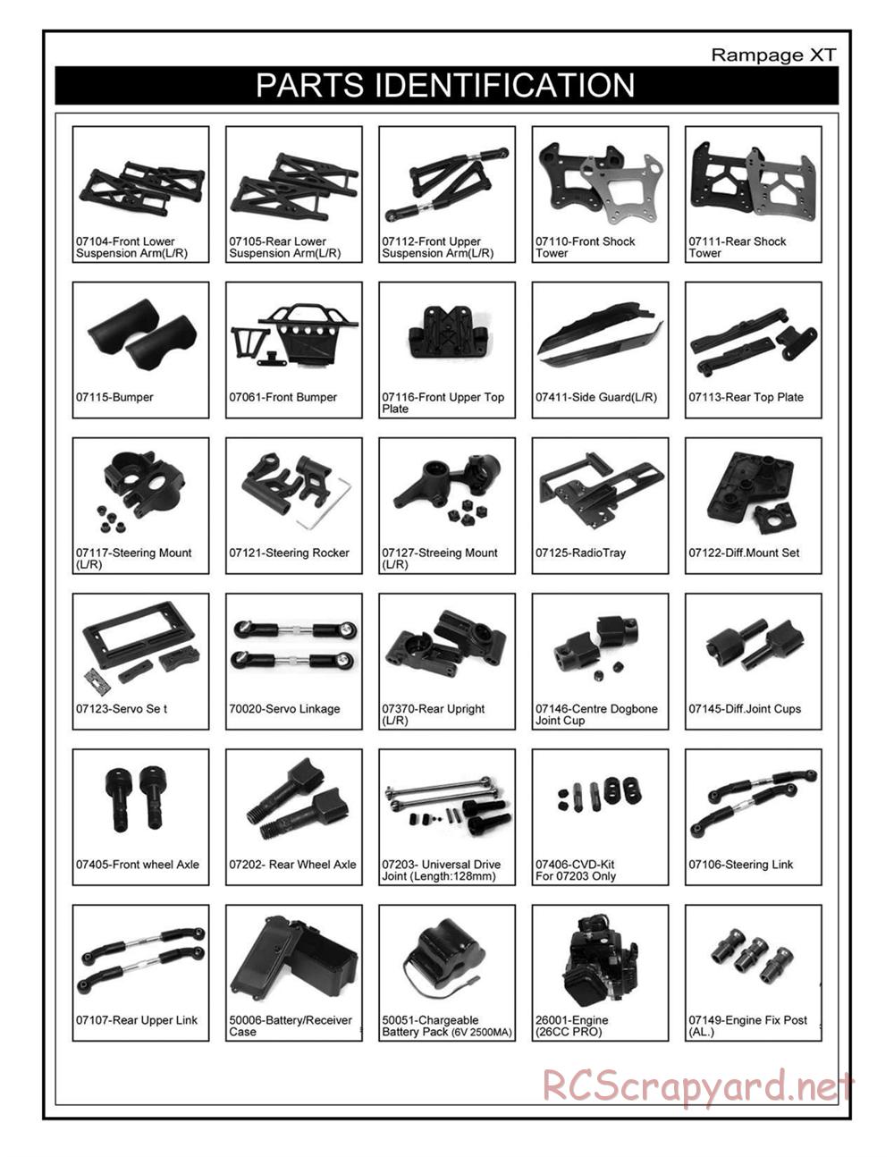 Redcat Racing - Rampage XT - Manual - Page 15