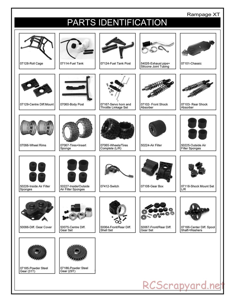 Redcat Racing - Rampage XT - Manual - Page 16