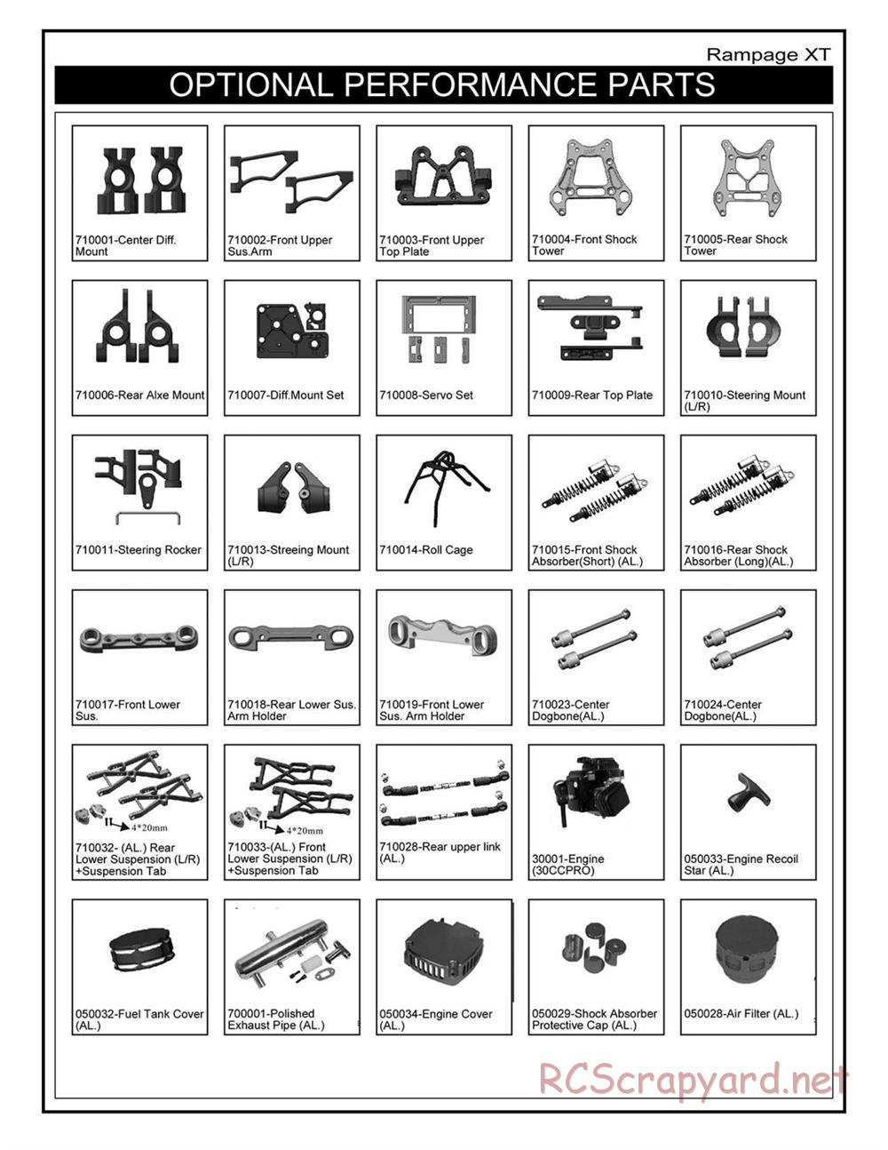 Redcat Racing - Rampage XT - Manual - Page 20