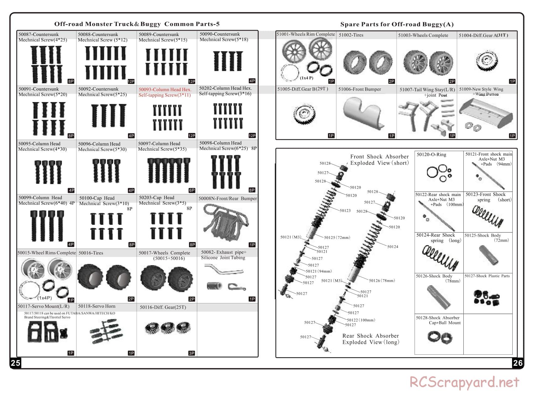 Redcat Racing - Rampage TT / MT - Manual - Page 14