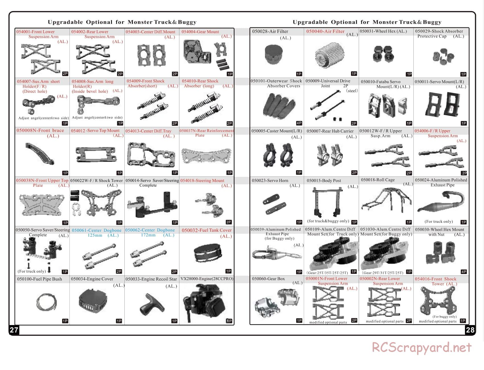 Redcat Racing - Rampage TT / MT - Manual - Page 15