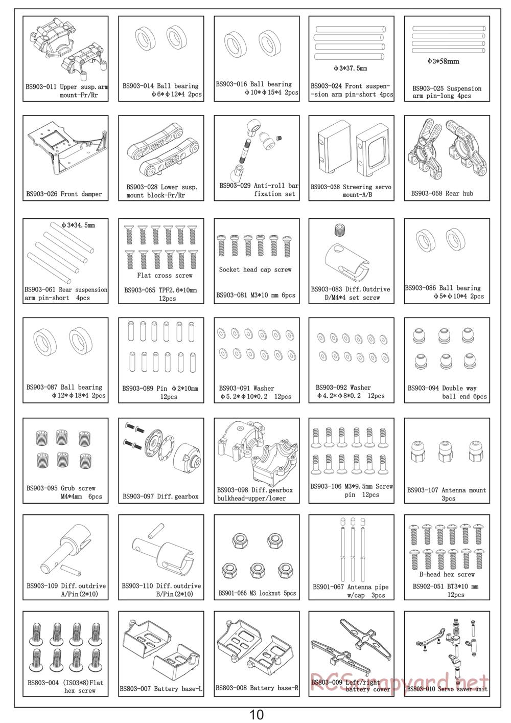 Redcat Racing - Shredder SC - Manual - Page 10