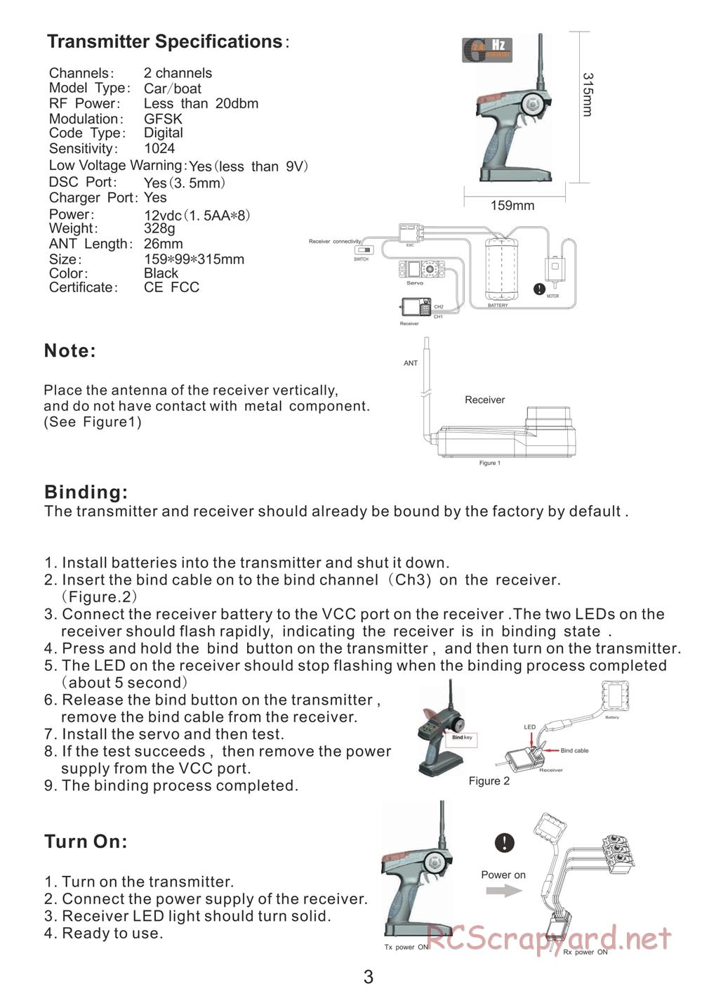 Redcat Racing - Shredder XB - Manual - Page 4