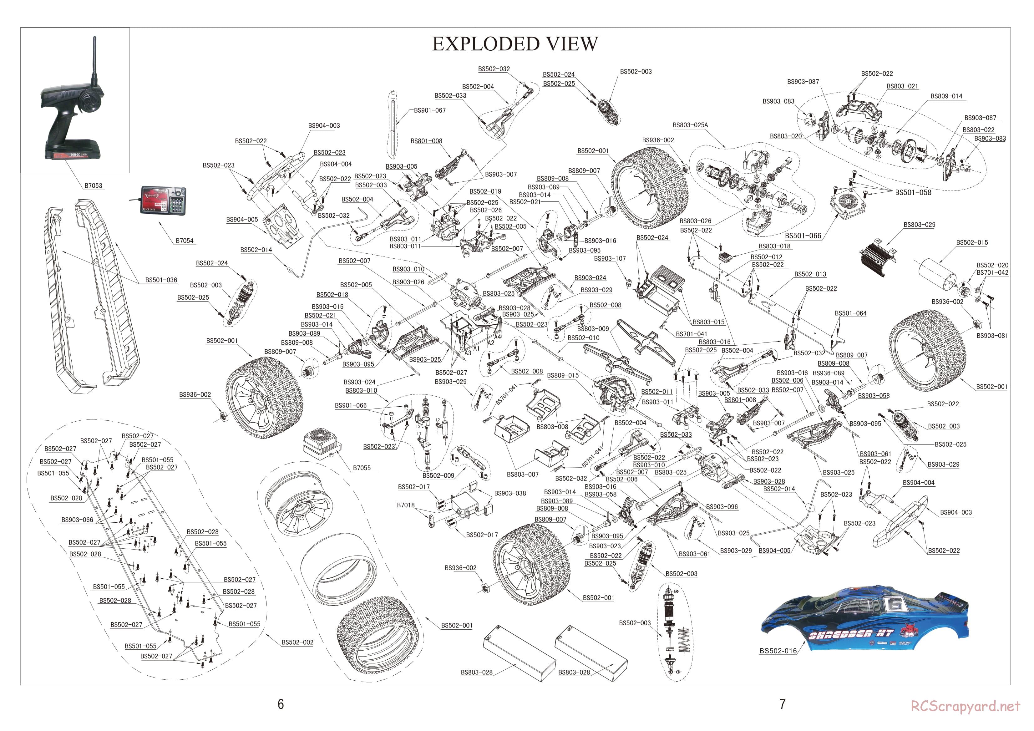 Redcat Racing - Shredder XT - Manual - Page 7