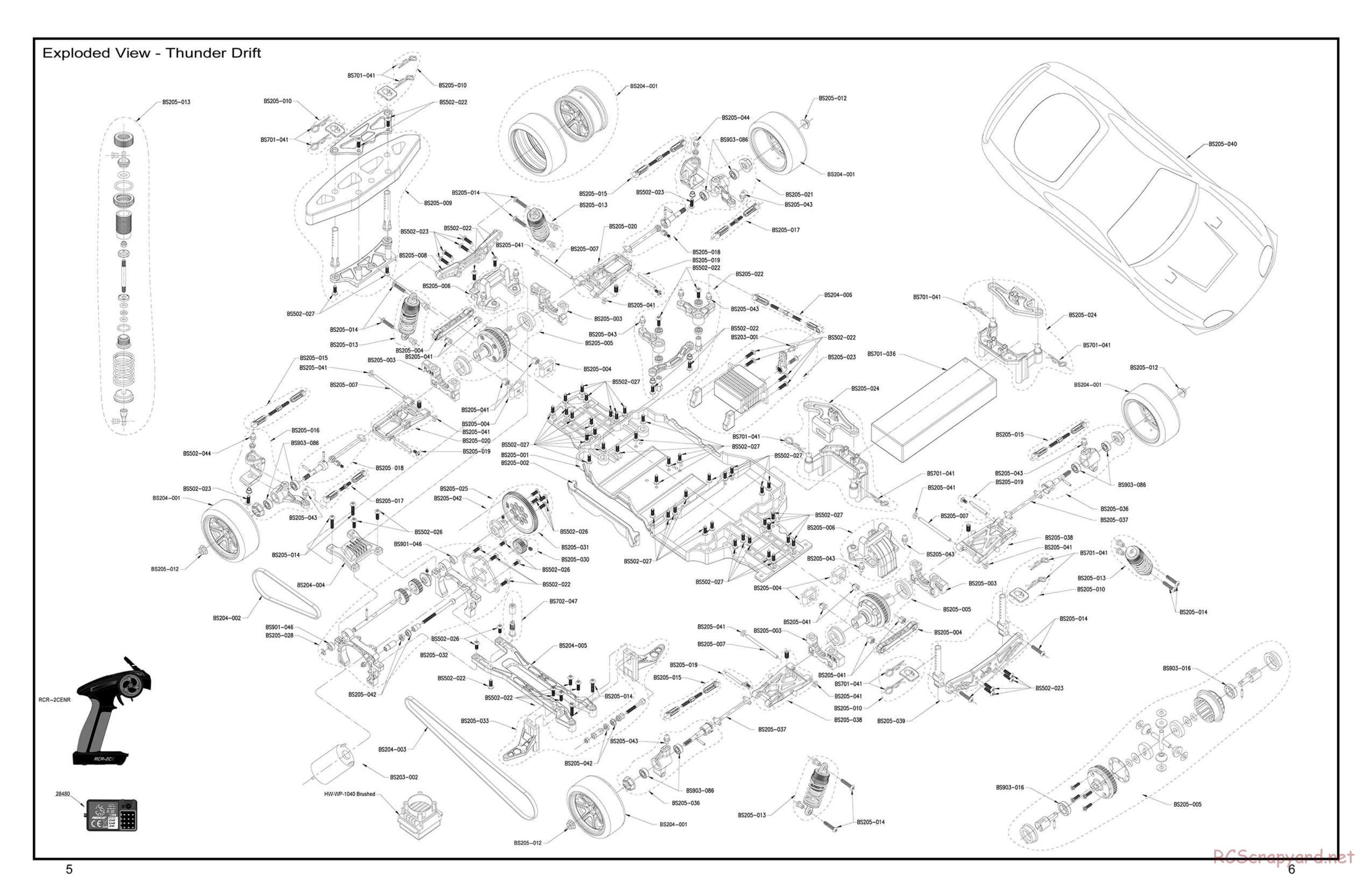 Redcat Racing - Thunder Drift - Manual - Page 6